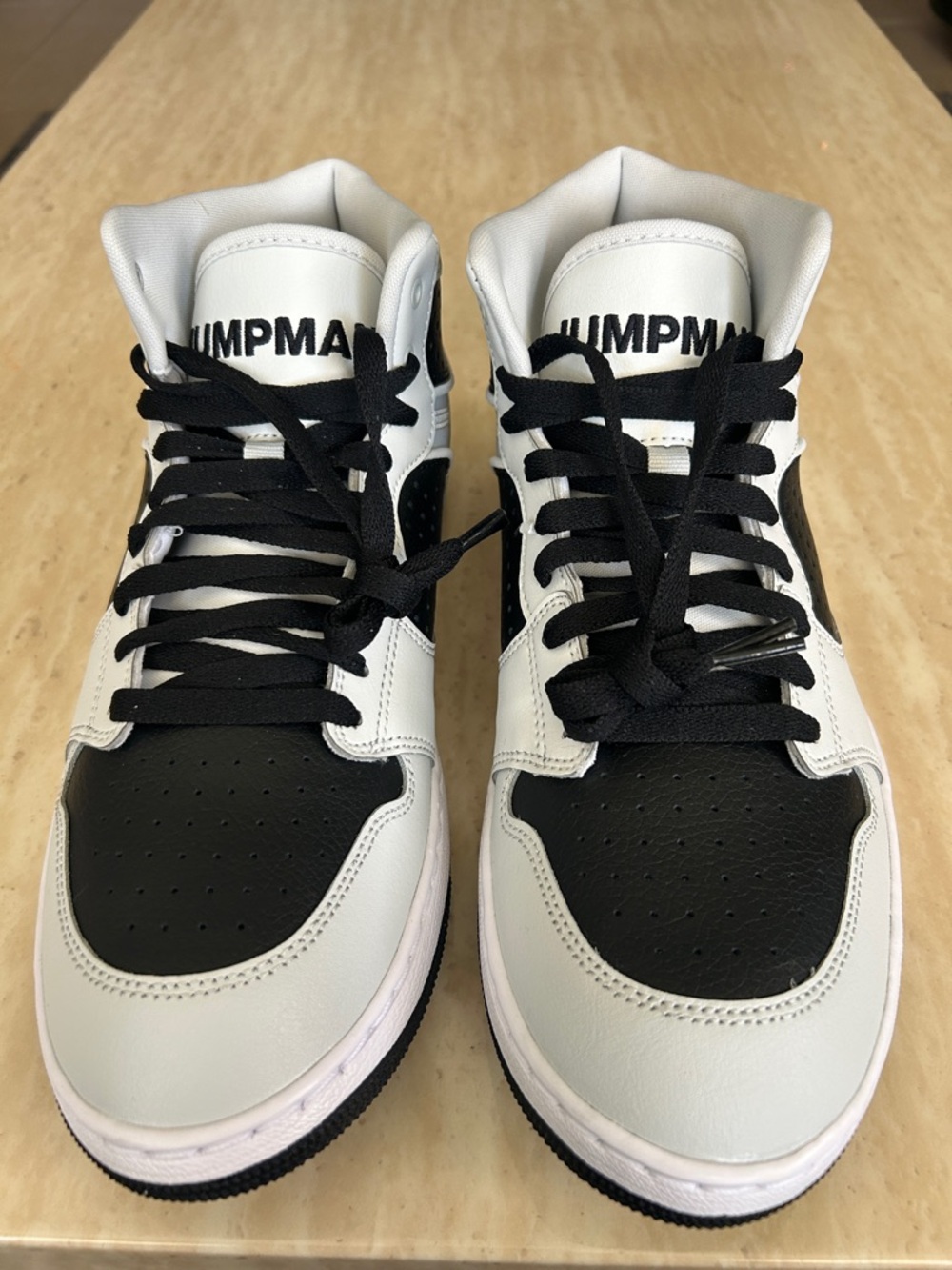 Nike Black and White Low-Top Sneakers